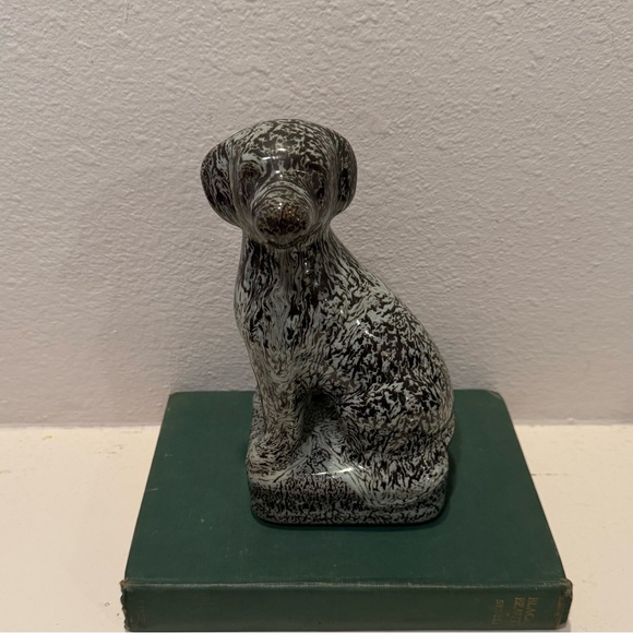 Vintage Style Cermaic Glazed Dog Figurine - Picture 1 of 12